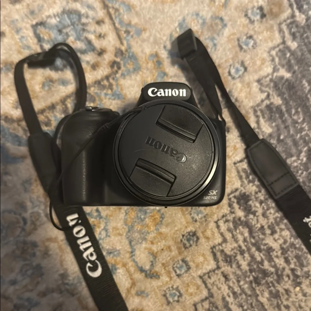 Canon PowerShot Black Camera